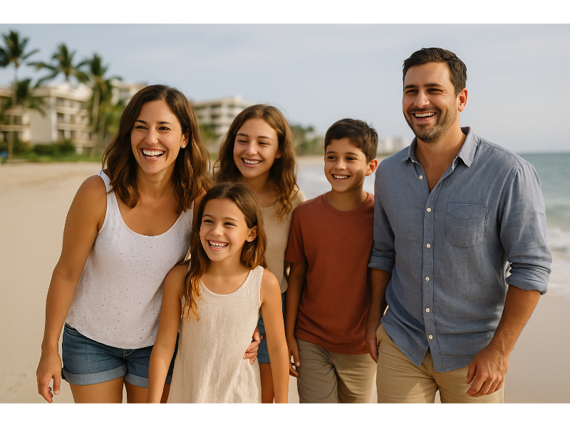 Vacaciones en familia